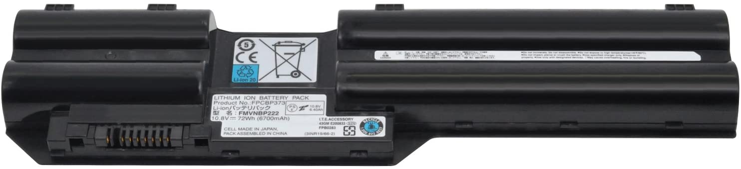 10.8V 72Wh Fujitsu LifeBook T732 T734 T902 T932 T934 Battery - Click Image to Close