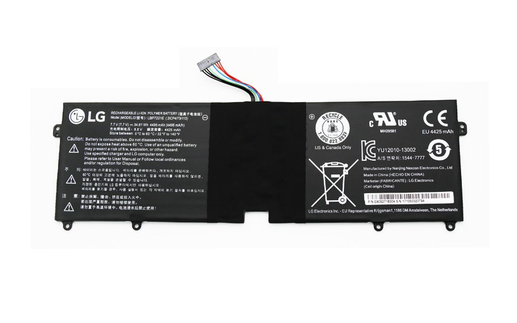 34.61Wh LG EAC62198201 Battery 7.7V 4495mAh