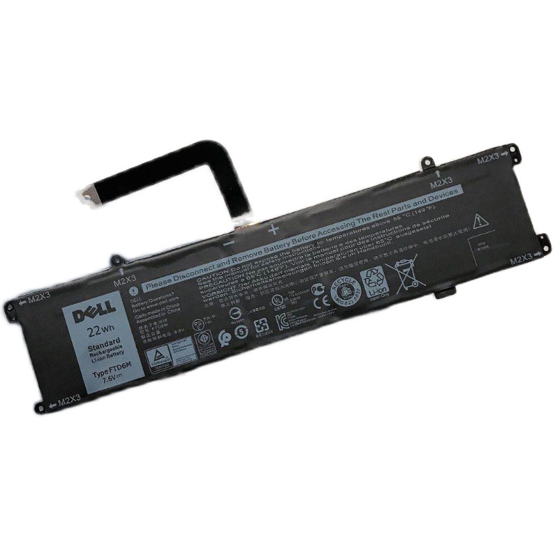 22Wh Dell Latitude 7285 2-in-1 Battery - Click Image to Close
