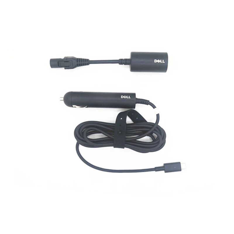65W USB-C Dell 492-BBUN 87J1C 450-AFLE Adapter Auto Car Charger