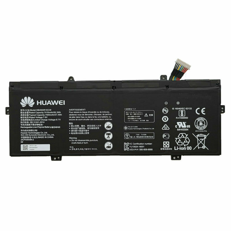 7.6V HUAWEI VLR-W09 VLR-W19 Battery 7410mAh 56.3Wh [GB-HB4593R1ECW-33]