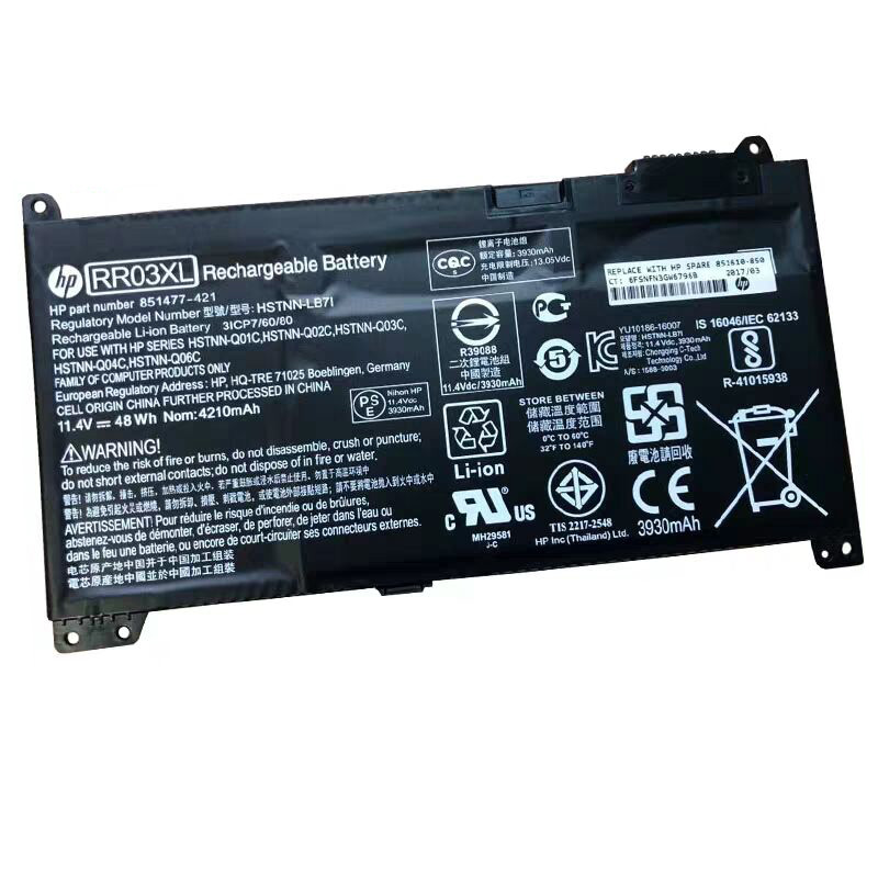 Original 48Wh HP 851477-832 851610-850 851610-855 Battery