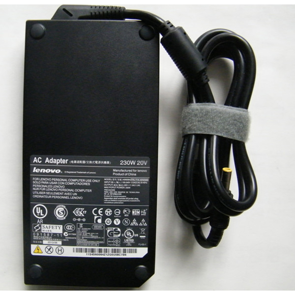 230W Lenovo ThinkPad W700 2752 AC Adapter Charger Power Supply