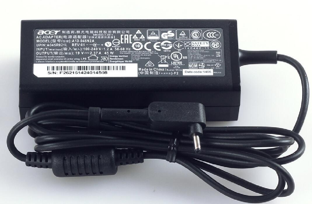 45W Acer Chromebook 13 CB5-311-T0B2 AC Power Adapter Charger