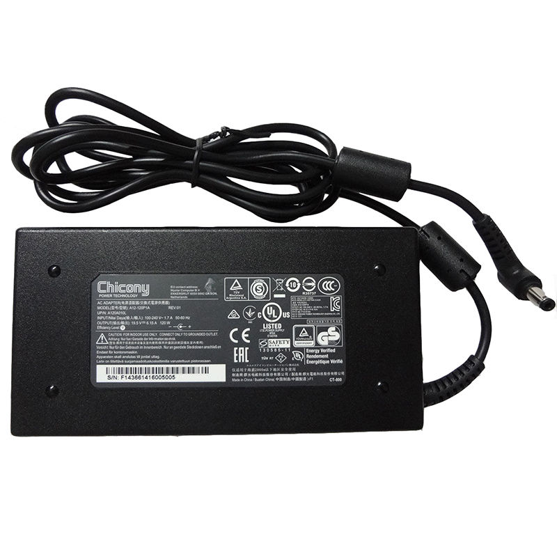 120W MSI GE Series GE60 2OC AC Power Adapter Charger Cord