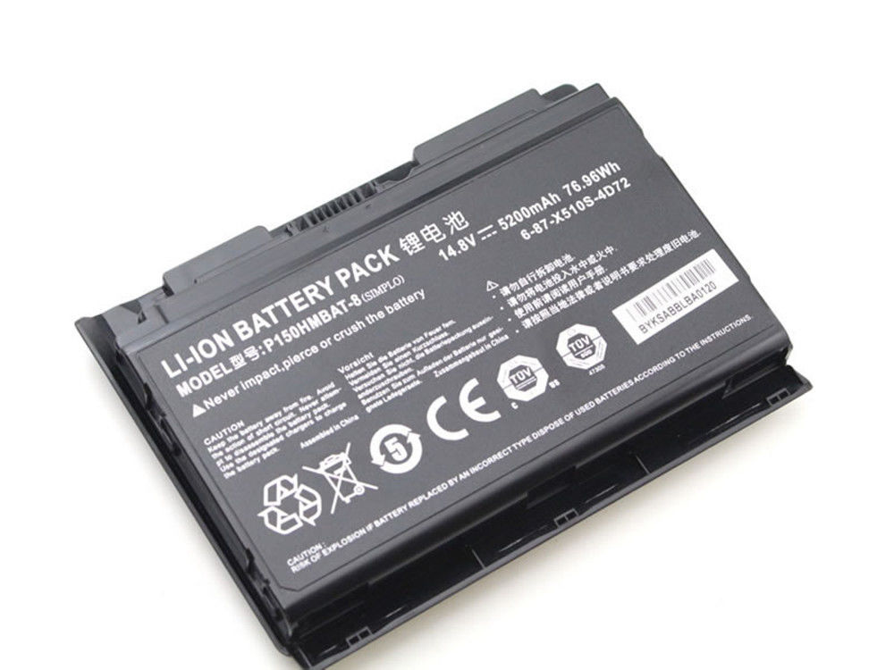 14.8V 5200mAh Clevo Strongbook M7A8 Battery 76.96Wh