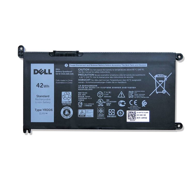 42Wh Dell Inspiron 5493 Battery