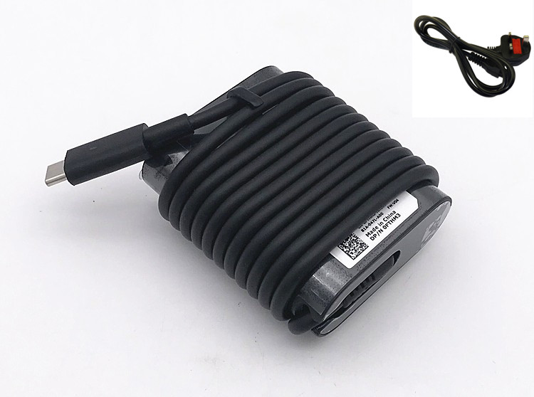 30W Type-c Dell 0F17M7 F17M7 24YNH 492-BBSP Charger AC Power Adapter