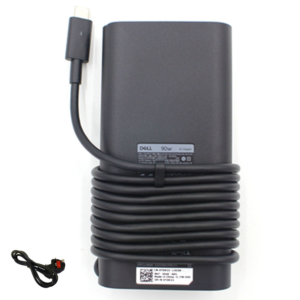 90W Type-c Dell Latitude 5420 Charger AC Adapter Power Cord
