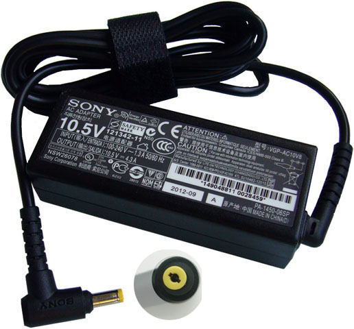 45W Sony Vaio Duo SVD112190X AC Adapter Charger Cord